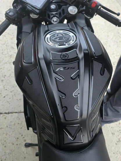 KIT Protector de Tanque Lija Escarchada R15